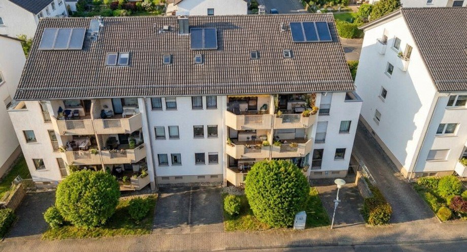 Vogelperspektive Etagenwohnung Heidelberg