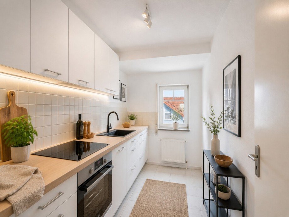 M�blierungsvorschlag K�che Ki generiert Maisonettewohnung Malsch