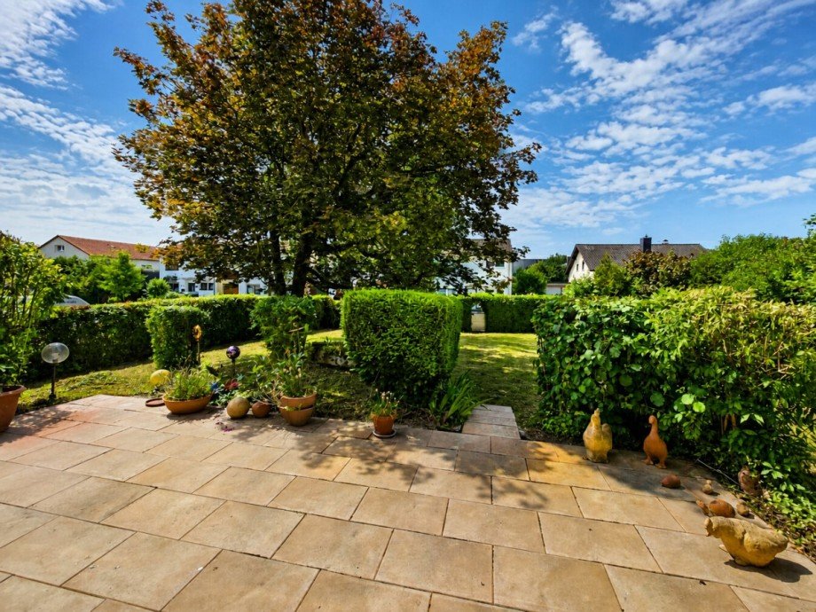 Terrasse Reihenendhaus Sinsheim