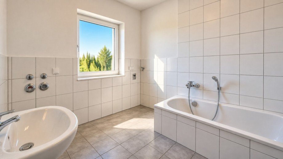 Bad Dachgeschosswohnung Wagh�usel / Kirrlach