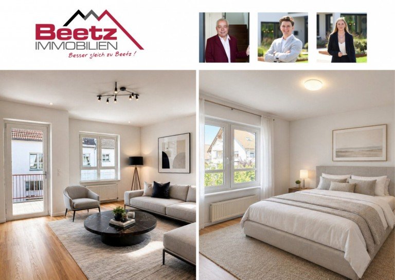 Beetz Immobilien Bad Sch�nborn / Bad Langenbr�cken Etagenwohnung Balkon, Tageslichtbad,Einbauk�che Ein Wohnungskonzept mit Herz in Bad-Sch�nborn (Langenbr�cken)