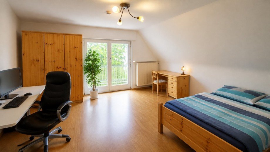 Zimmer 2 OG Einfamilienhaus Stutensee / Blankenloch