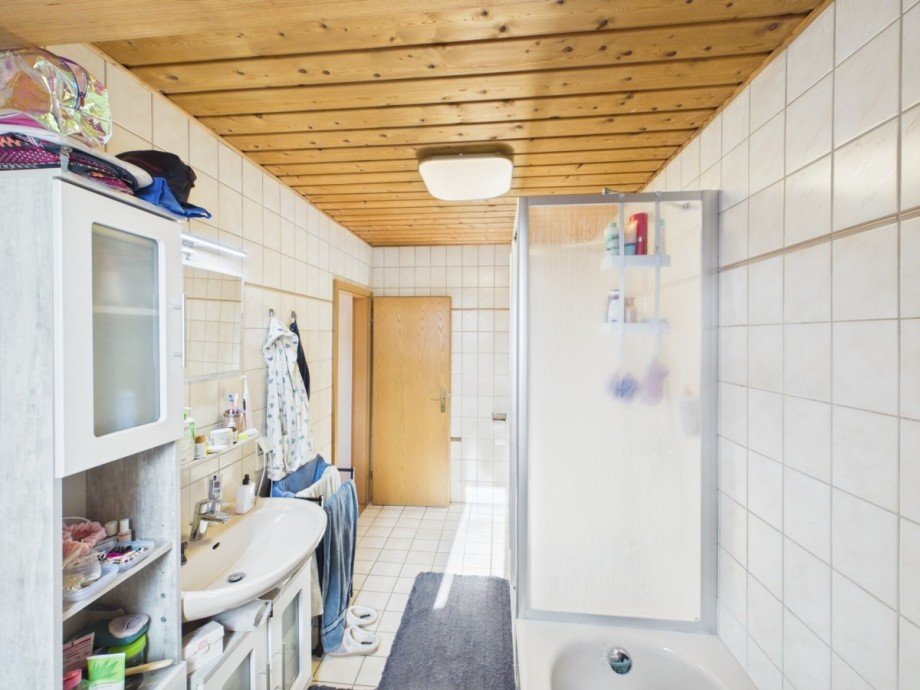 Badezimmer Dachgeschosswohnung Sinsheim