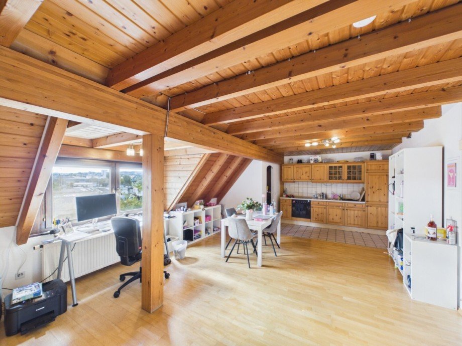 Wohnbereich Dachgeschosswohnung Sinsheim