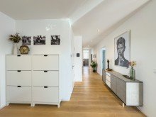 Flur xxl Luxus Neubau Penthouse im Zentrum von Sinsheim