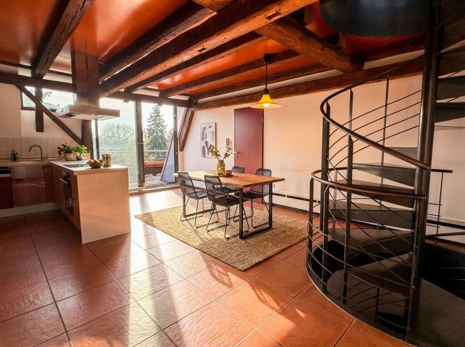 Koch Essbereich Maisonettewohnung Mannheim / Seckenheim