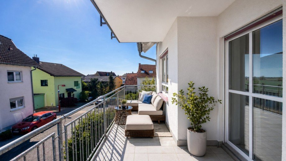 Balkon Etagenwohnung Bad Sch�nborn / Bad Langenbr�cken