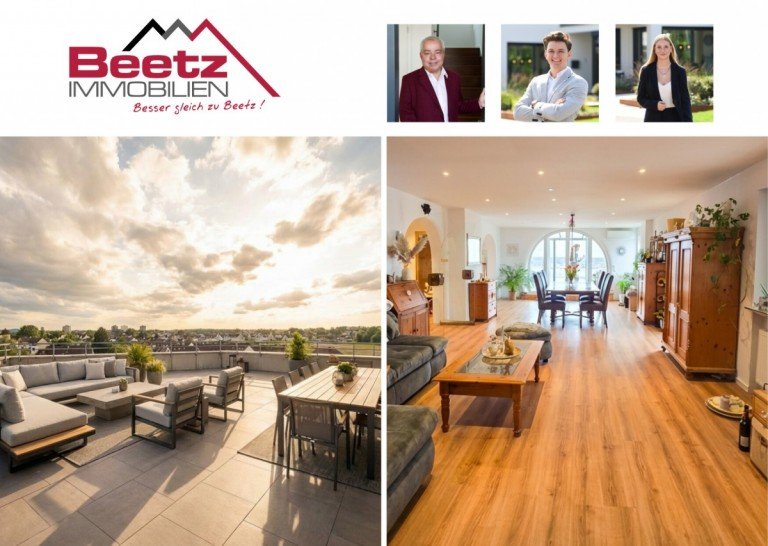 Beetz Immobilien Neuhofen Penthousewohnung Traumhafte Penthouse-Wohnung mit Mega-Terrasse �ber den D�chern von Neuhofen